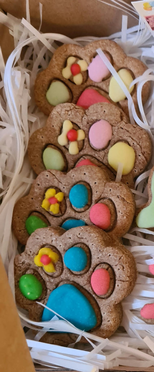 Easter Paw Biscuits x5