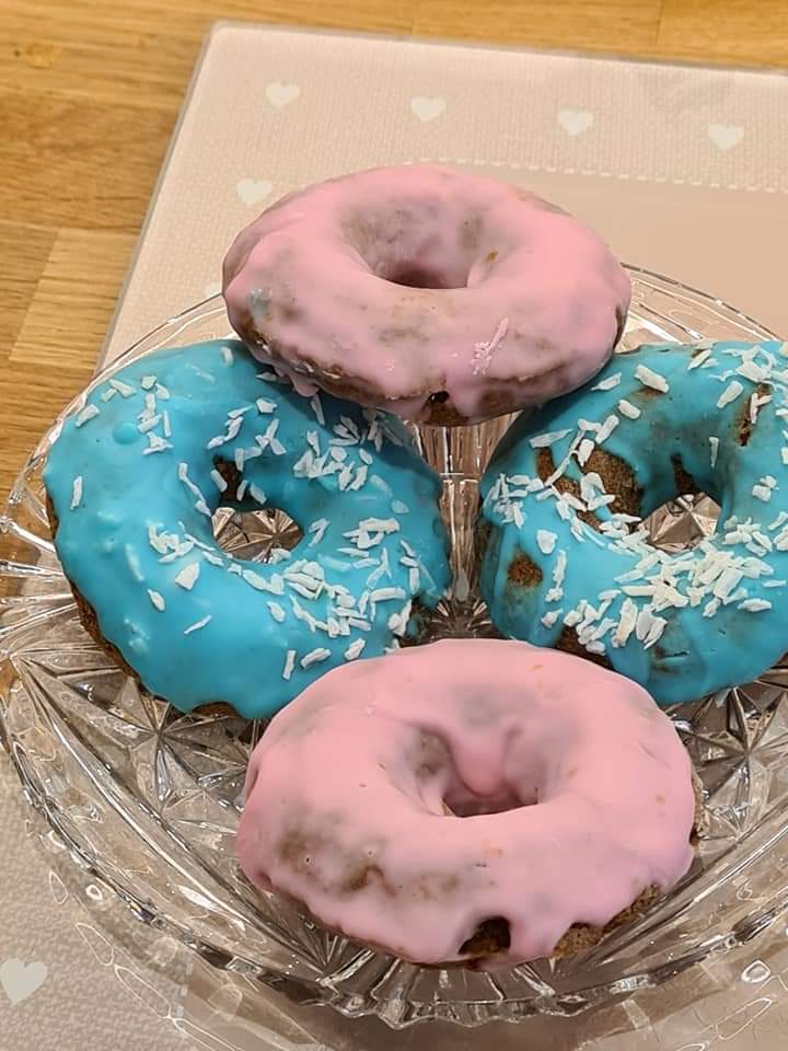 Decorated Doggy Donuts x1